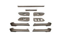 Toyota Land Cruiser Prado 150 2009-2023 Dark wood trim insert set photo 1