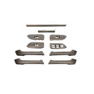 Dark wood trim insert set photo 1