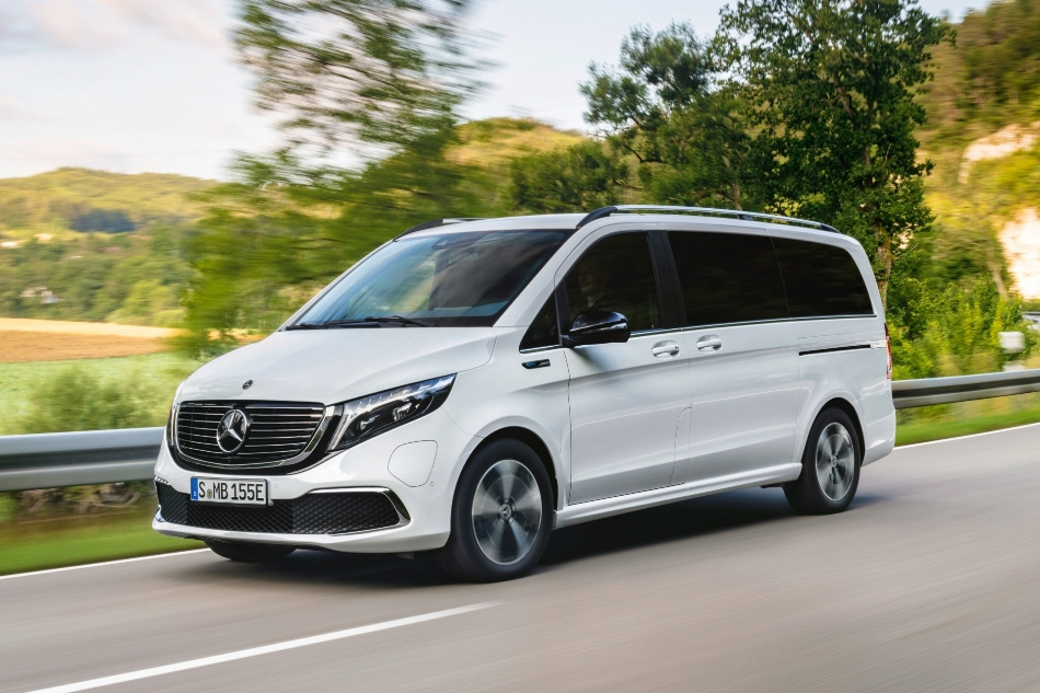 Mercedes-Benz EQV: premium electric minivan