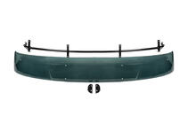 Mercedes Sprinter W907/W910 2018- Windshield visor on frame (semi-transparent black gloss, 5mm) photo 1
