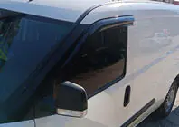 Fiat Doblo II 2010-2022 Window Deflectors (2 pcs, Sunplex Sport) photo 1