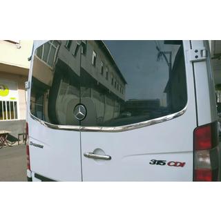 Rear window trim Carmos (2 pcs, stainless steel) photo 1