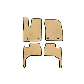 EVA Car Floor Mats Beige photo 1