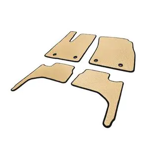 EVA Car Floor Mats Beige photo 2