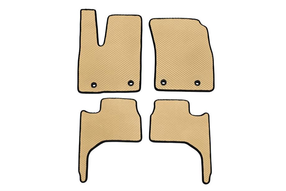 Lexus LX 500d/600 2022- EVA Car Floor Mats Beige Image