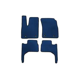 EVA Car Floor Mats Blue photo 1