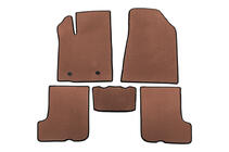 Dacia Sandero 2007-2013 EVA Floor Mats (Brown) photo 1