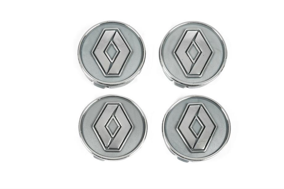 Renault Wheel center caps grey ren60tur-sir (59mm to 55mm, 4 pcs) Photo 2
