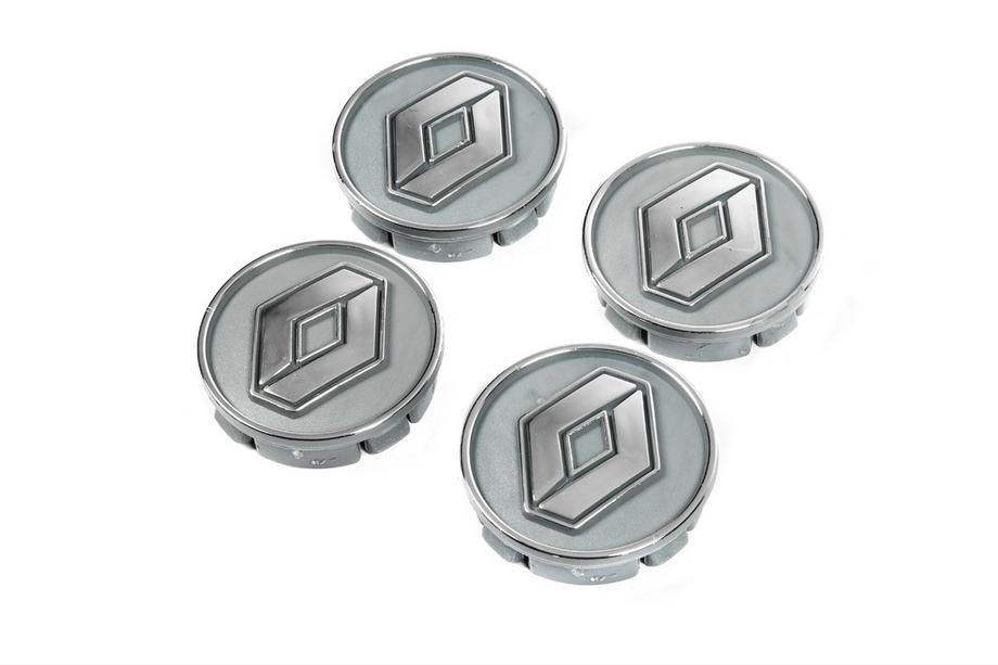 Renault Wheel center caps grey ren60tur-sir (59mm to 55mm, 4 pcs) Photo 4
