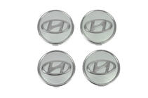 Hyundai Wheel center caps grey hyun60tur-sir (59mm to 55mm, 4 pcs) photo 1