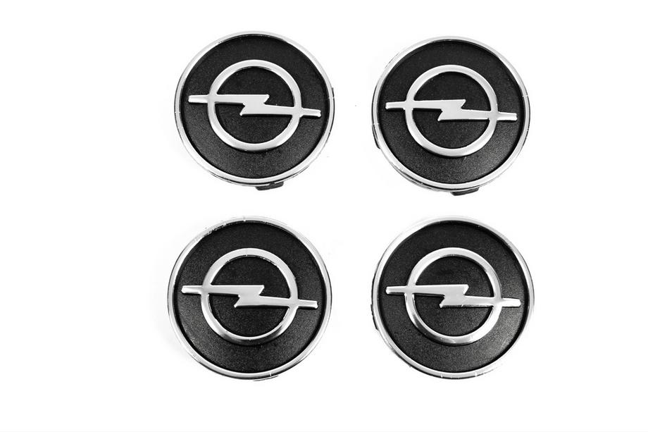 Opel Black wheel center caps o9555tur-bl (59mm to 55mm, set of 4) Photo 2