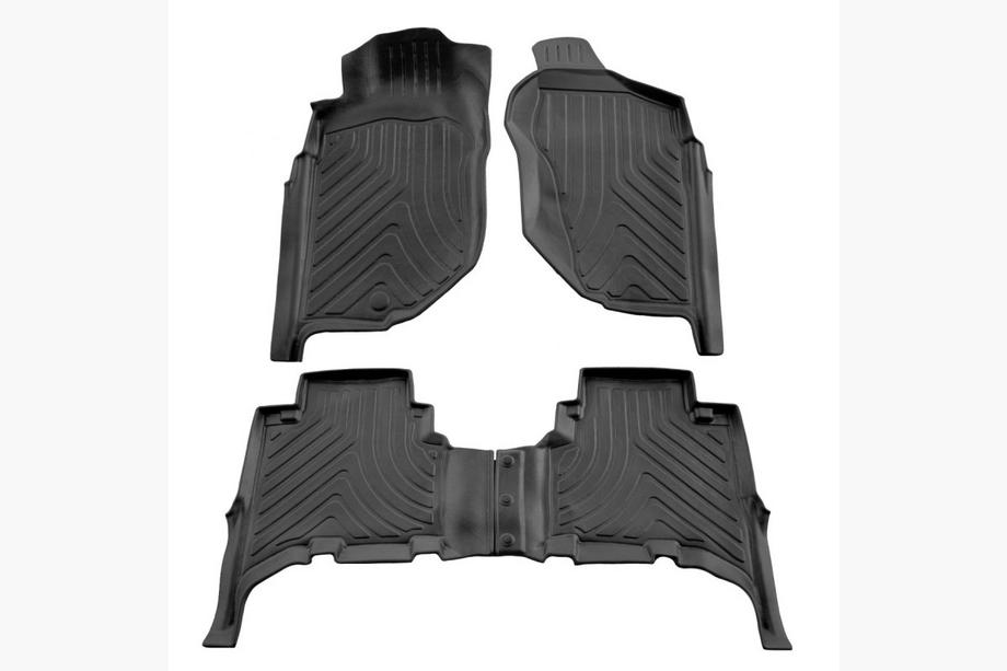Opel Frontera 1998-2003 Stingray 3D Rubber Floor Mats (5-door) (5 pcs, Polyurethane) Image