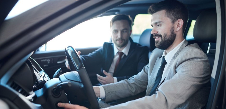 Why is it important to conduct a test drive before buying a car?