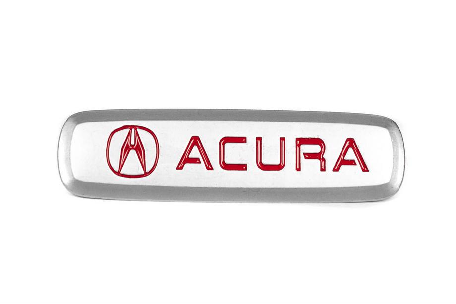 Acura Tuning Aluminum Badge for Car Mats (1 pc) Image