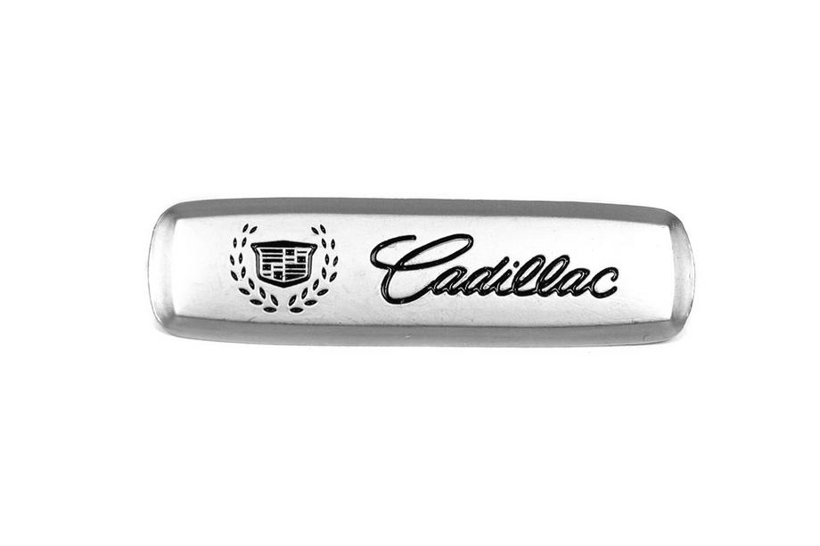 Cadillac Aluminum Badge for Car Mats (1 pc) Image
