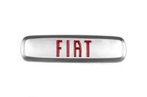 Fiat Aluminum Badge for Car Mats (1 pc) photo 1