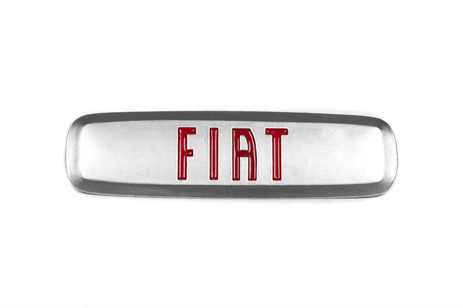 Fiat Aluminum Badge for Car Mats (1 pc) Image