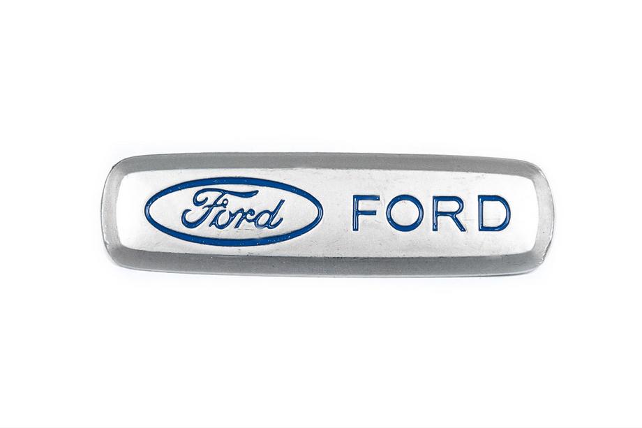 Ford Aluminum Badge for Car Mats (1 pc) Image