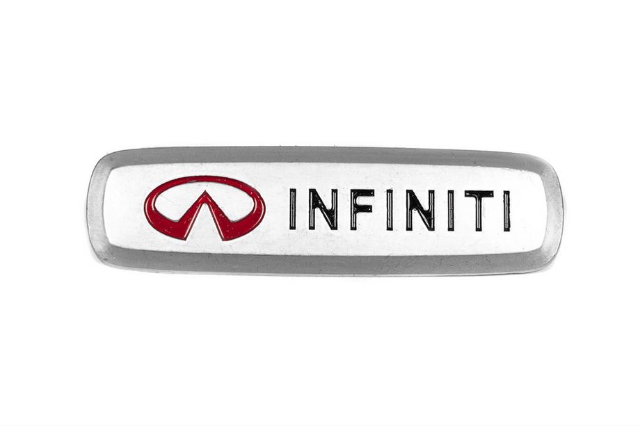 Infiniti Aluminum Badge for Car Mats (1 pc) Image
