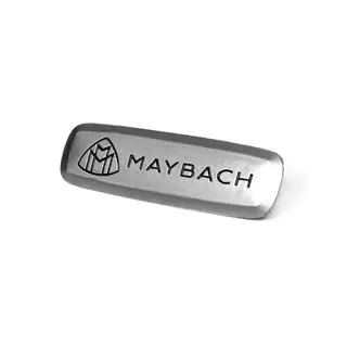 Maybach Aluminum Badge for Floor Mats (1pc) photo 2