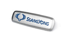 SsangYong Aluminum Badge for Car Mats (1 pc) photo 2