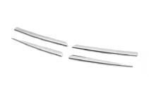 Renault Clio III 2005-2012 Chrome Grille Covers (4 pcs, Stainless Steel) photo 3