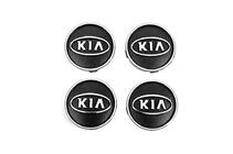 KIA Black Wheel Center Caps kia60tur-bl (59mm to 55mm, 4 pcs) photo 2