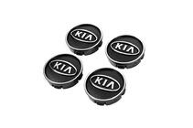 KIA Black Wheel Center Caps kia60tur-bl (59mm to 55mm, 4 pcs) photo 1