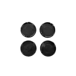Black Wheel Center Caps kia60tur-bl (59mm to 55mm, 4 pcs) photo 3