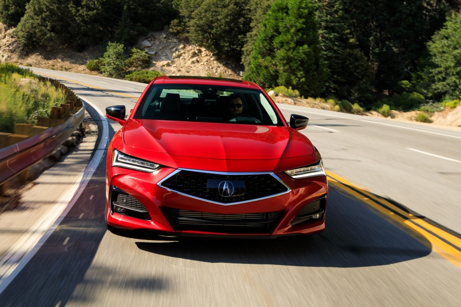 Acura TLX II generation: sedan with premium status