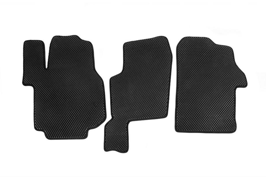 Volkswagen Crafter 2016- Floor Mats 2016-2023 (3pcs, EVA, Black) Image