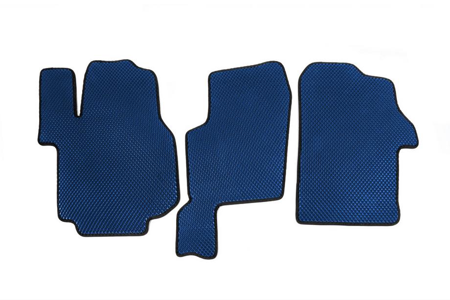 Volkswagen Crafter 2016- Floor Mats 2016-2023 (3pcs, EVA, Blue) Image