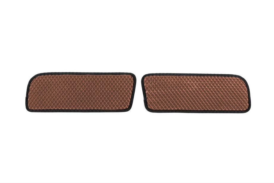 Volkswagen Crafter 2016- EVA Door Sill Mats (2 pcs, Brown) Image