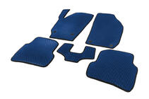 Skoda Fabia 2007-2014 EVA Floor Mats (Blue) photo 2