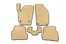 Skoda Fabia 2007-2014 EVA Floor Mats (Beige) photo 1
