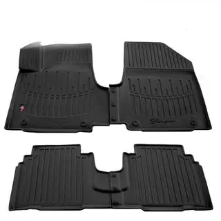 Stingray 3D Rubber Floor Mats (4 pcs, Polyurethane) Hyundai Ioniq 5 2021-