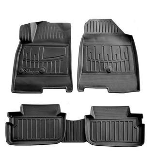 Floor Mats Stingray 3D (electric) (USA) (5 pcs, Polyurethane) Hyundai Ioniq 6 2022-