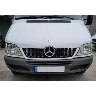 Front Grille GT Panamericana Chrome Eco (CDI, 2002-2006) photo 1
