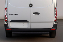 Mercedes Sprinter W907/W910 2018- Tail Light Covers V-1 (2 pcs, stainless steel) Carmos photo 1
