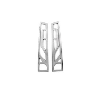 Tail Light Covers V-1 (2 pcs, stainless steel) Carmos Mercedes Sprinter W907/W910 2018- photo 2