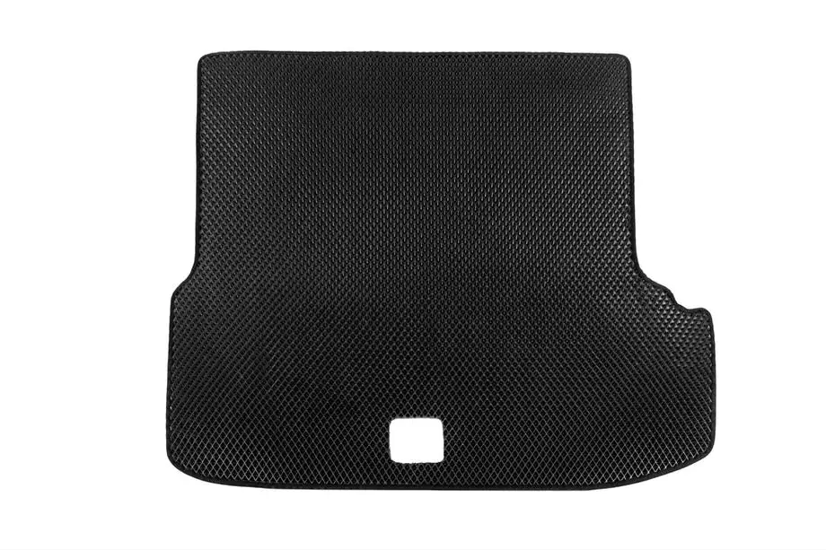 Skoda Octavia III A7 2013-2019 Trunk Mat (SW) (with Cutout) (EVA, Black) V-2 Image