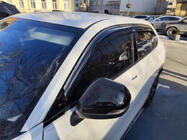 Honda eNS1 2022- Window deflectors with chrome trim (4 pcs, Niken) photo 4