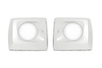 Mercedes G class W463 2018-2024 Headlight Covers (2 pcs, White, Original) photo 1