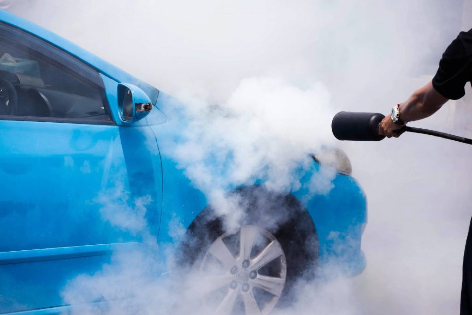 Why can a car catch fire?