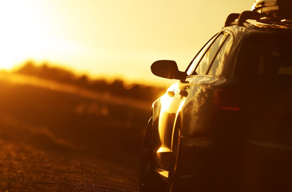What will happen if the car is in the sun for a long time?