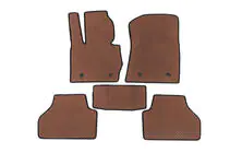 BMW X3 F25 2011-2018 EVA Floor Mats (Brown) photo 4