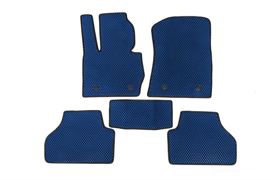 BMW X3 F25 2011-2018 EVA Floor Mats (Blue) Image