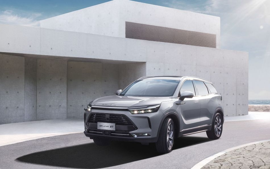 BAIC X7: a stylish competitor in the mid-size crossover segment