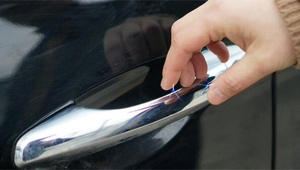 Why does the car sometimes get electrocuted?
