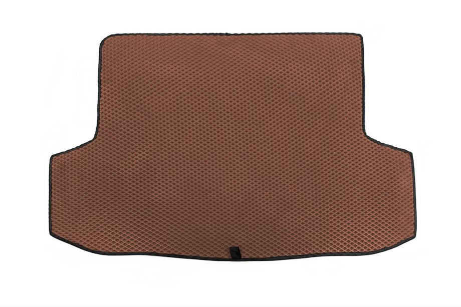 Chevrolet Aveo T200 2002-2008 Trunk Mat EVA Brown Image